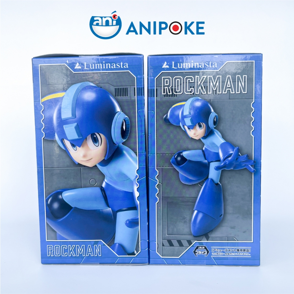 Hàng Sẵn Mô hình Rockman - Megaman Luminsata  - Capcom chính hãng Sega - Nhật Anipoke f55-12