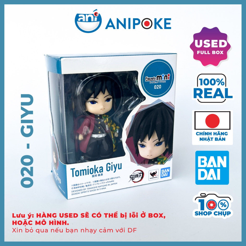 Mô hình Figuarts mini Giyuu Shinobu Obanai Mitsuri chính hãng Nhật.