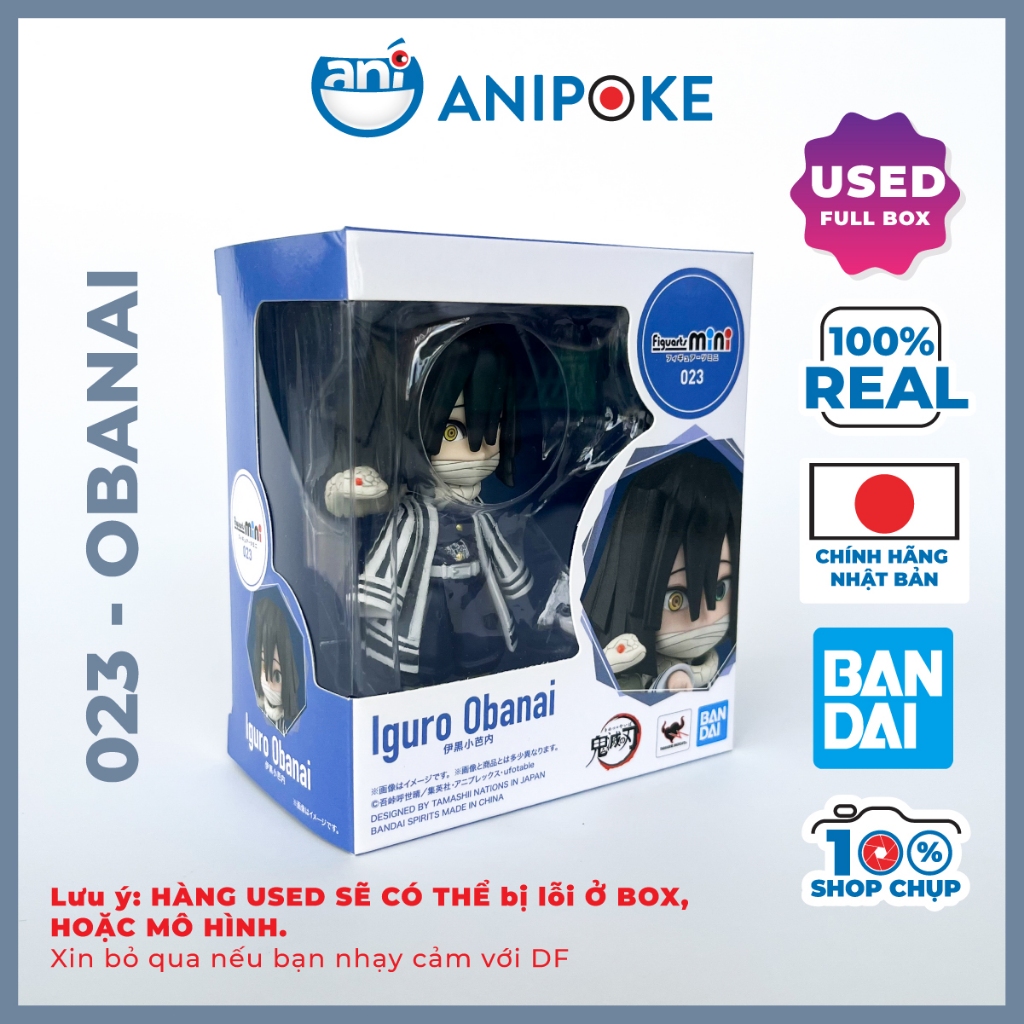 Mô hình Figuarts mini Giyuu Shinobu Obanai Mitsuri chính hãng Nhật.