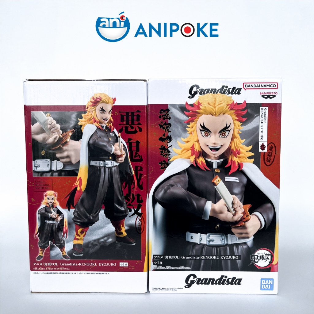 Mô hình Rengoku Grandista Kimetsu no yaiba Thanh gươm diệt quỷ chính hãng Bandai Nhật f46-14