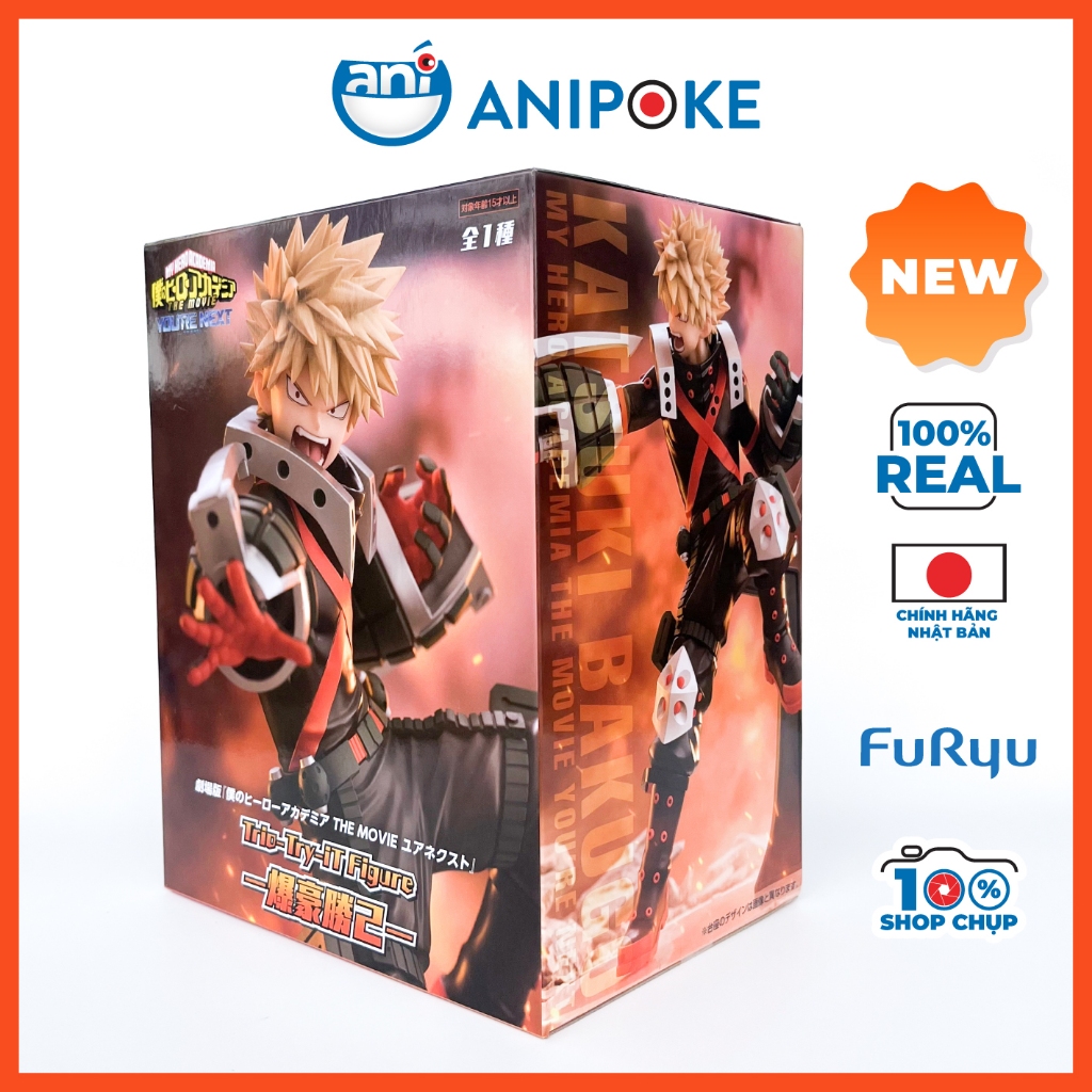 Mô hình Bakugo Trio Try It Figure Movie You're next MHA My Hero Academia Học Viện Anh Hùng  chính hãng Nhật F87-01