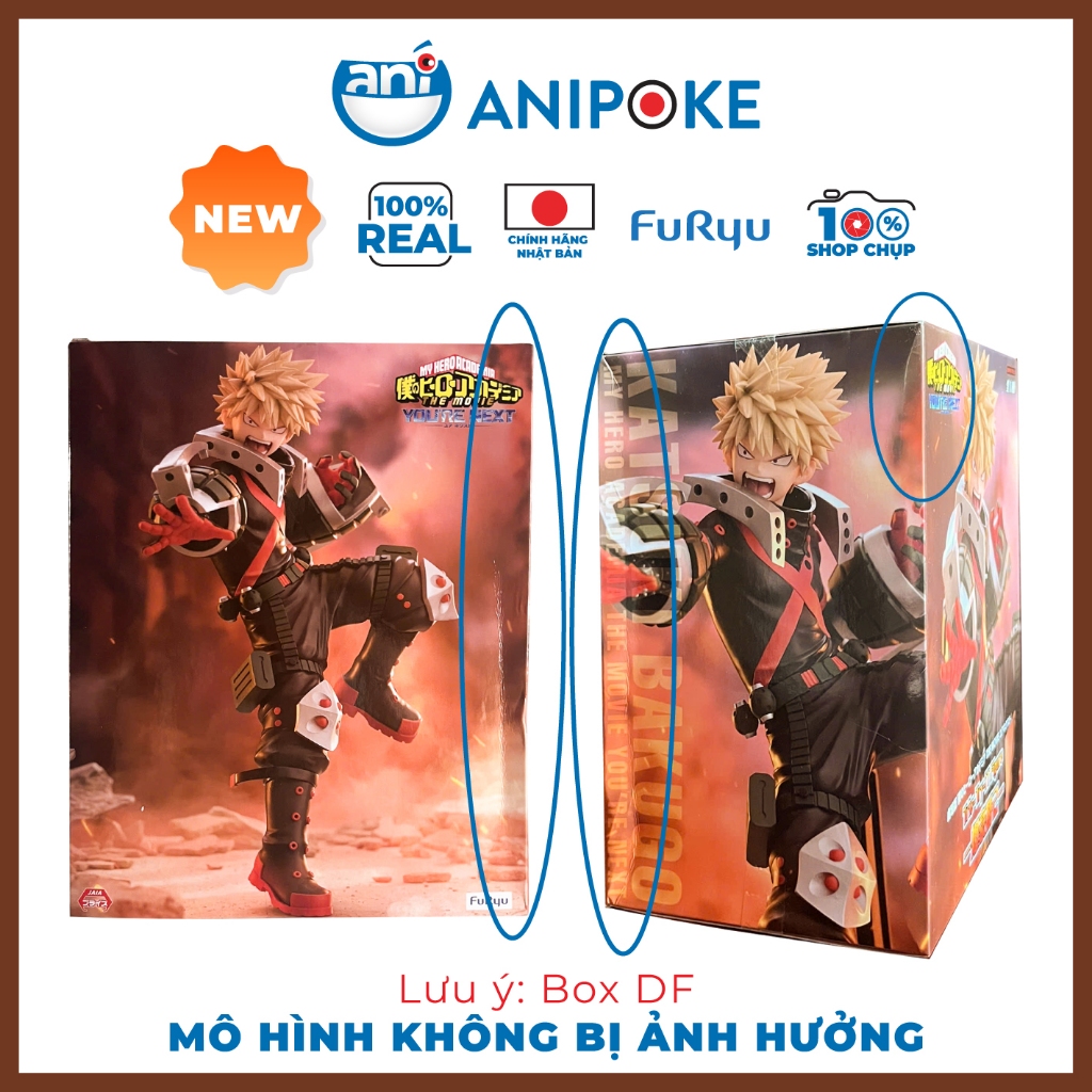Mô hình Bakugo Trio Try It Figure Movie You're next MHA My Hero Academia Học Viện Anh Hùng  chính hãng Nhật F87-01