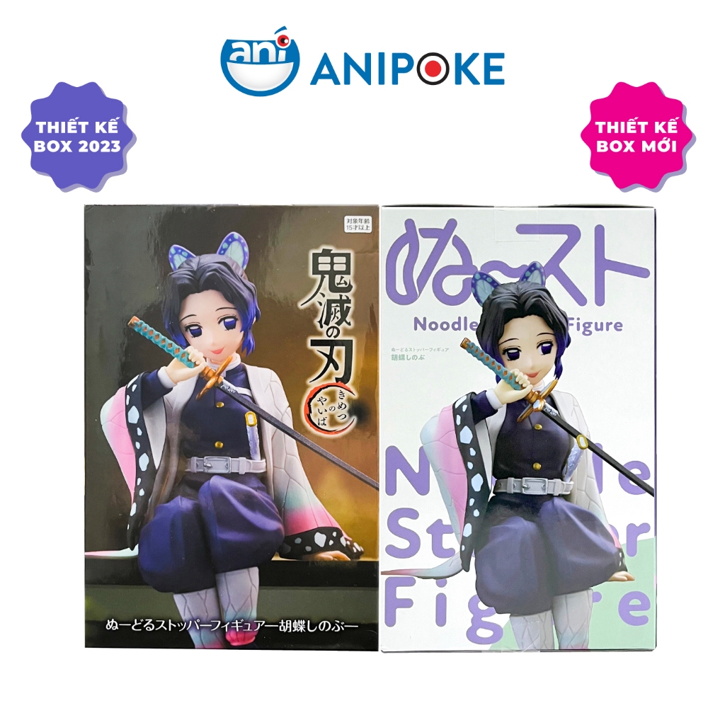 Mô hình Trùng trụ Shinobu Noodle stopper Figure Kimetsu no yaiba, Chính hãng Nhật Thanh gươm diệt quỷ- Anipoke