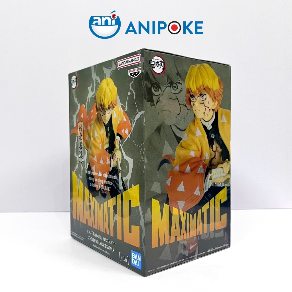 Mô hình Zenitsu Maximatic Vô Hạn Thành chính hãng Bandai Nội địa Nhật  Anipoke f87-03