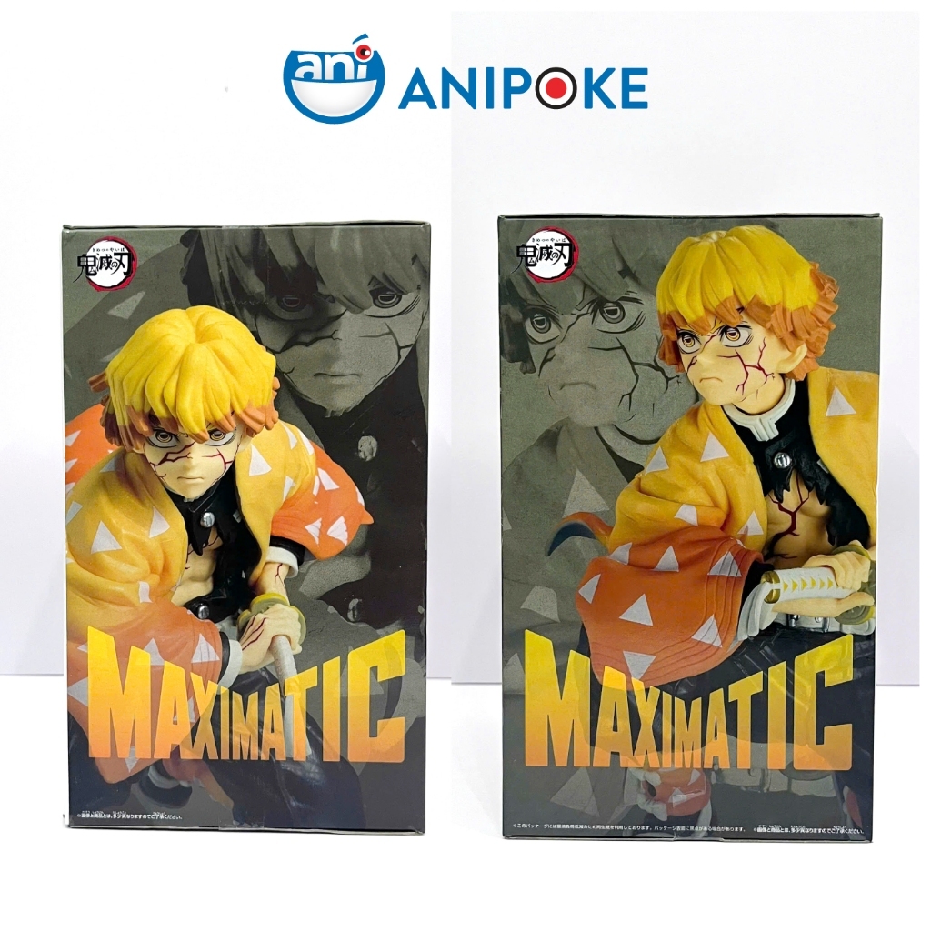 Mô hình Zenitsu Maximatic Vô Hạn Thành chính hãng Bandai Nội địa Nhật  Anipoke f87-03
