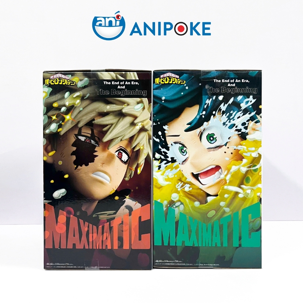 Mô hình Deku - Bakugo The Beginning Maximatic MHA Học Viện Anh Hùng chính hãng Bandai - hàng Nhật nhập - Anipoke