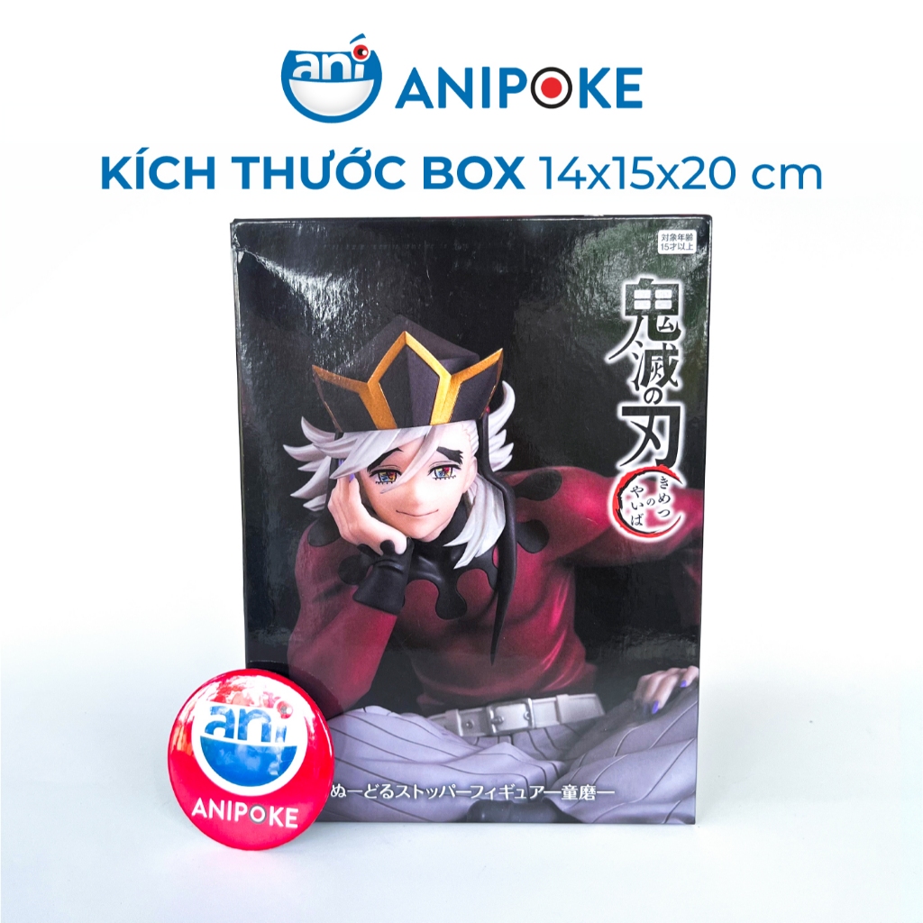 HÀNG SẴN - SHIP NGAY  Mô hình Thượng Nhị Douma Kimetsu no yaiba noodle stopper figure, Chính hãng Furyu Nhật Bản