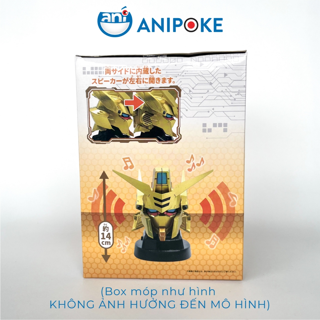 Mô hình loa Gundam SEED Freedom Akatsuki head speaker  chính hãng Bandai - Nhật Anipoke - Cổng 1.1mm f89-07