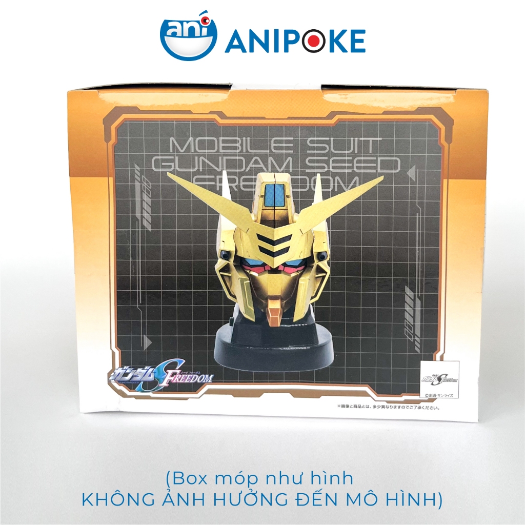 Mô hình loa Gundam SEED Freedom Akatsuki head speaker  chính hãng Bandai - Nhật Anipoke - Cổng 1.1mm f89-07