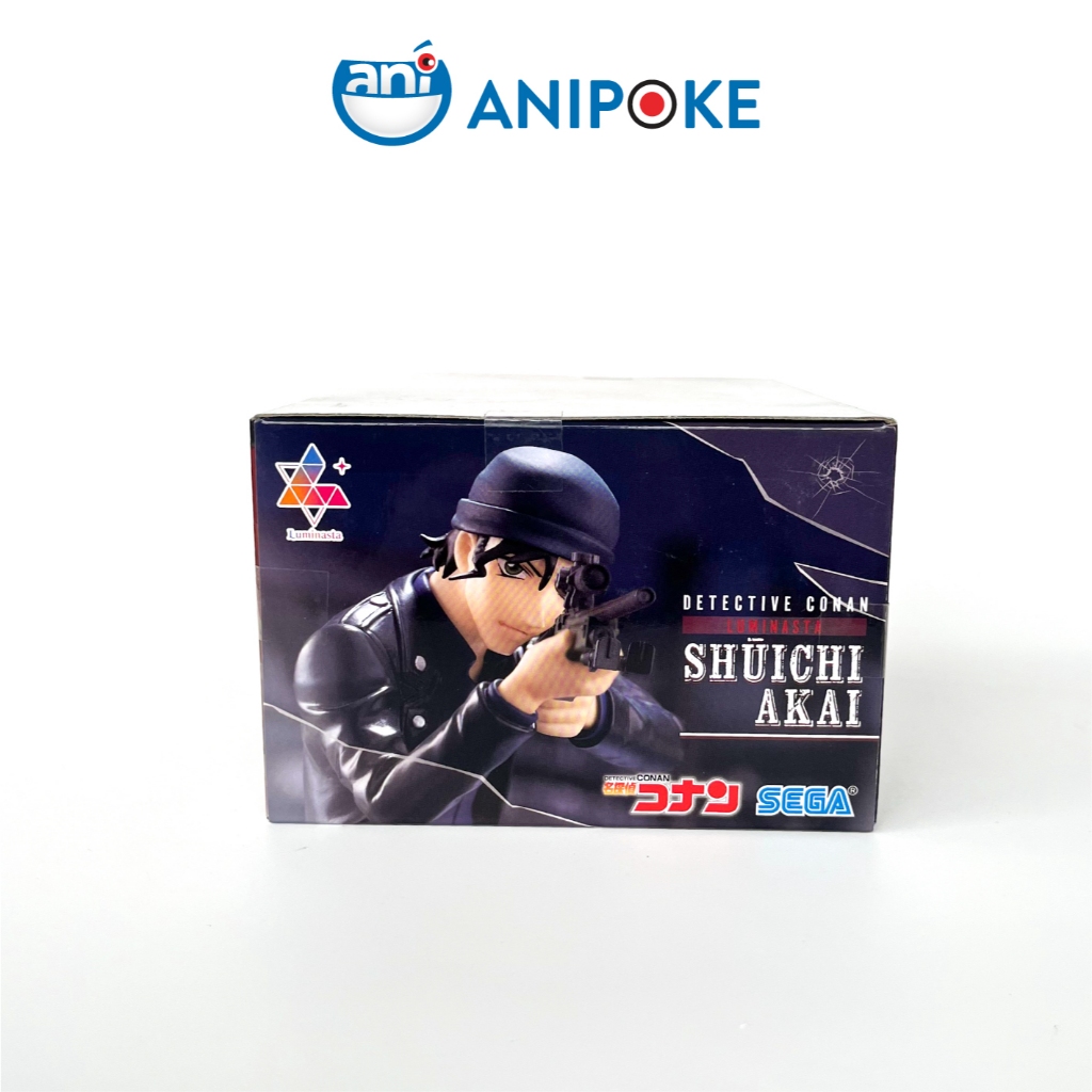 Mô hình Viên đạn bạc Suichi Akai Luminasta Conan Detective chính hãng Sega Nhật  F49-32