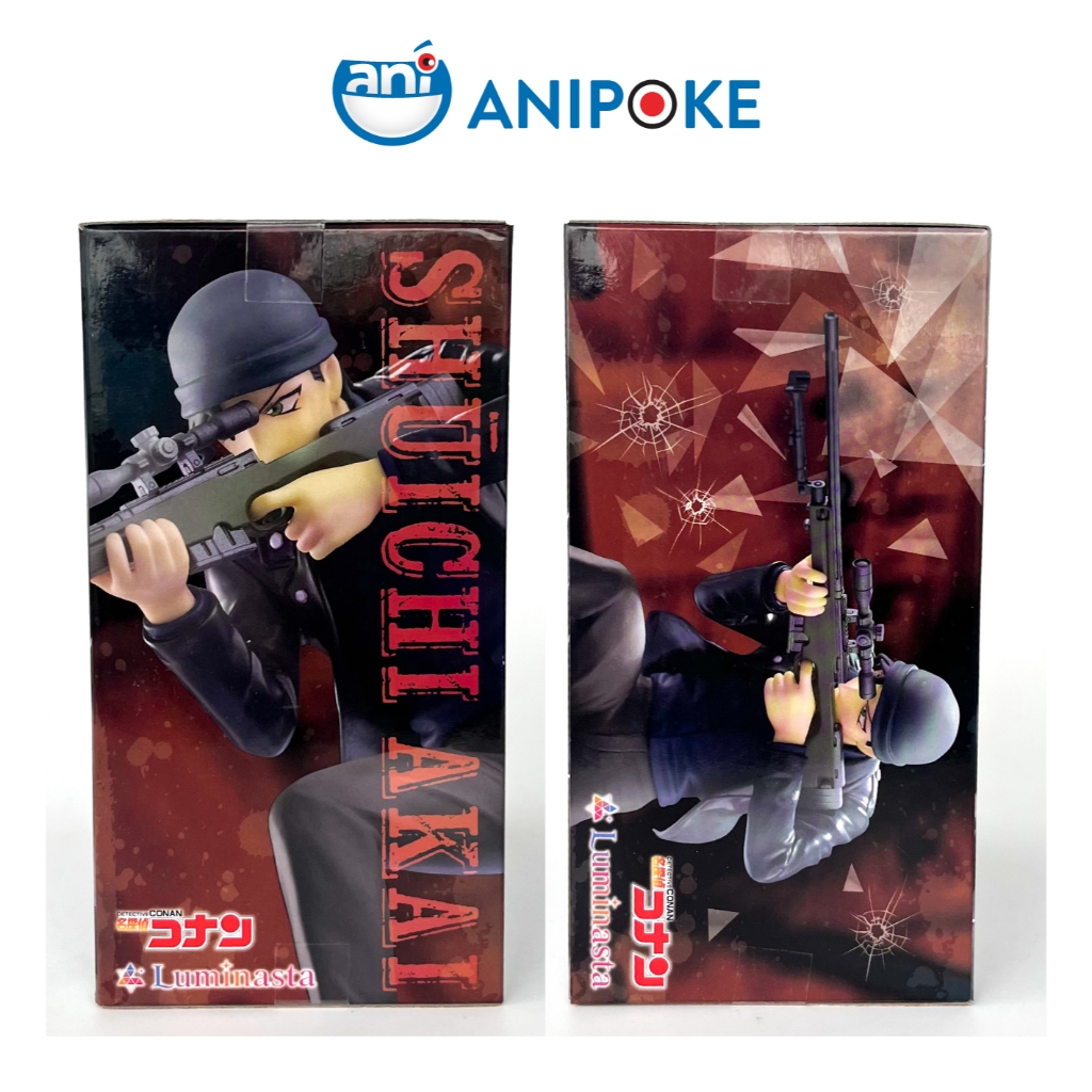 Mô hình Viên đạn bạc Suichi Akai Luminasta Conan Detective chính hãng Sega Nhật  F49-32