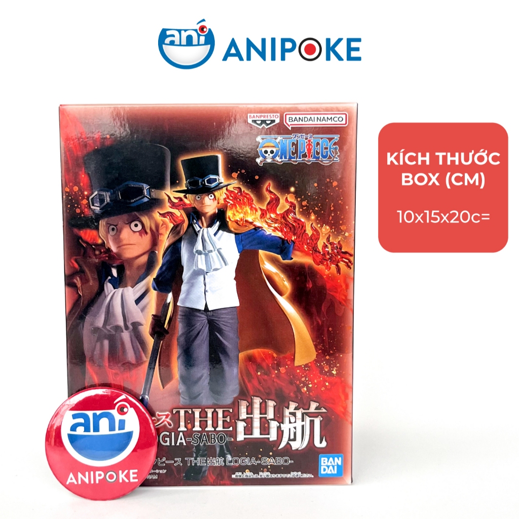 Mô hình SaBo the Logia One Piece - Vua Hải Tặc chính hãng Bandai Nhật Bản