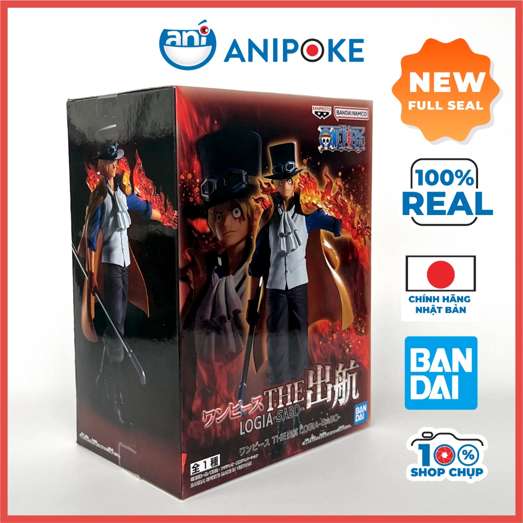 Mô hình SaBo the Logia One Piece - Vua Hải Tặc chính hãng Bandai Nhật Bản