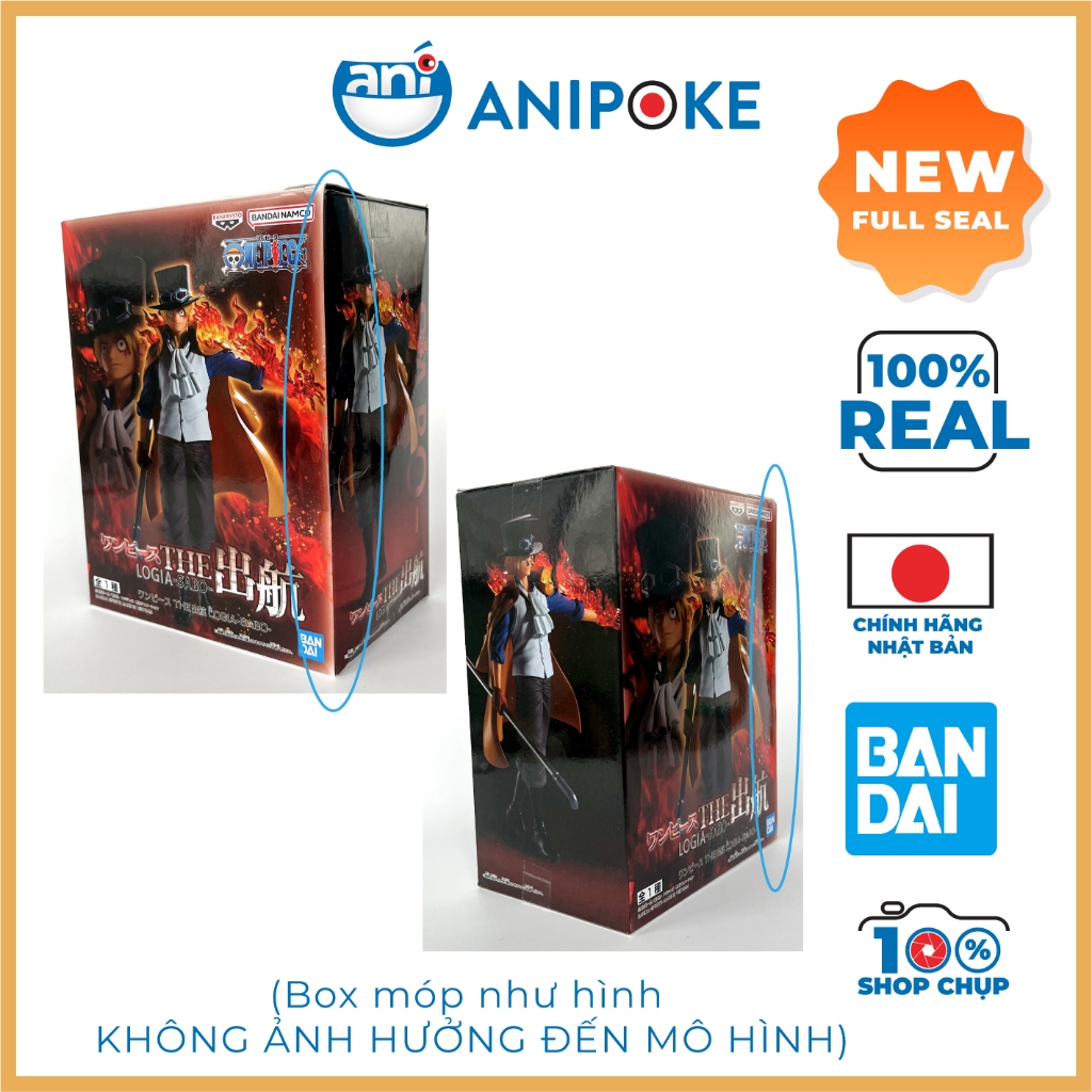 Mô hình SaBo the Logia One Piece - Vua Hải Tặc chính hãng Bandai Nhật Bản