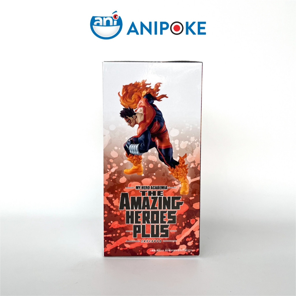 Mô hình Anh hùng lửa Enji Endeavor tóc ngắn My Hero plus MHA Học Viện Anh Hùng  chính hãng Bandai Nhật f69-10