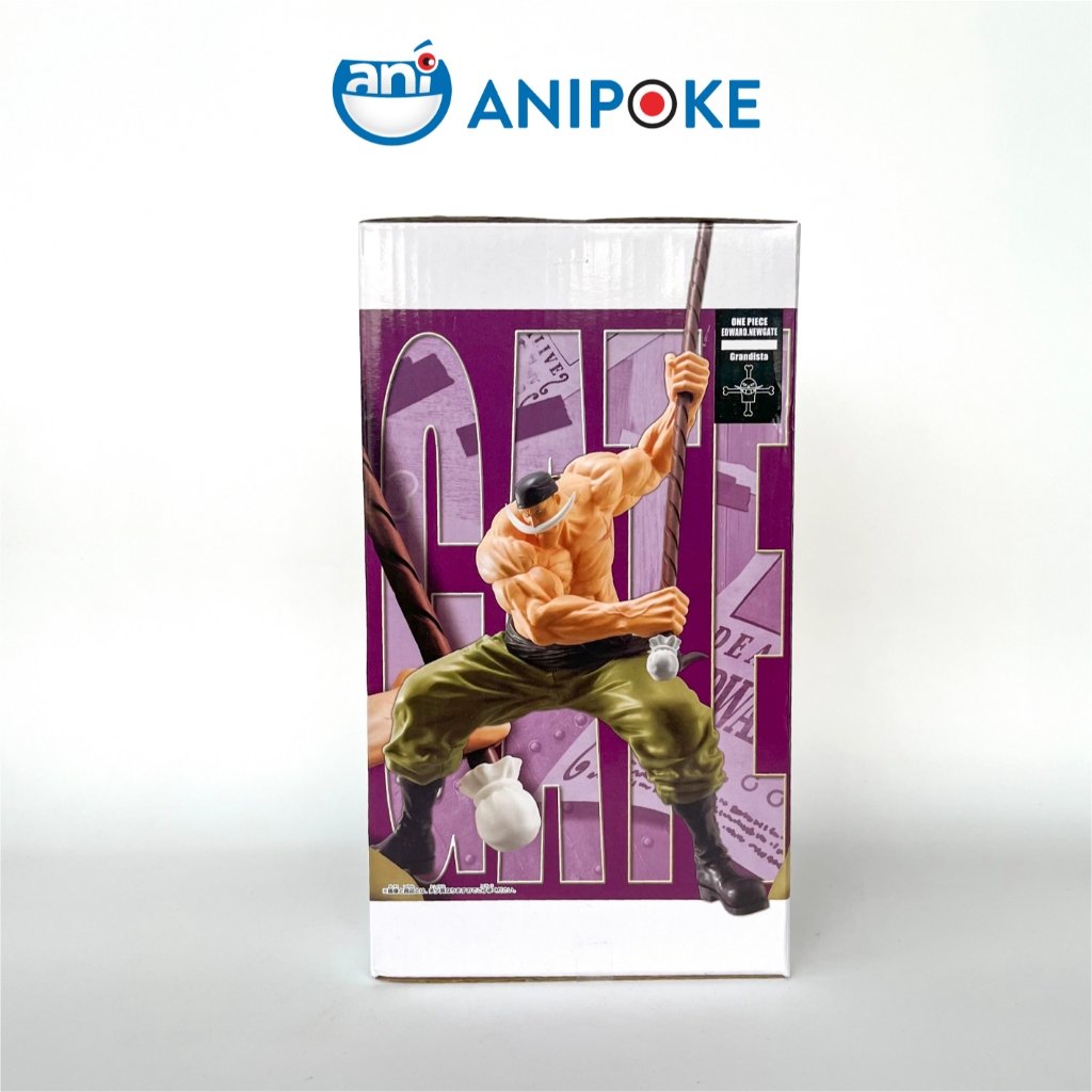 Mô hình  Edward Newgat Râu Trắng Grandista siêu to One Piece - Vua Hải Tặc chính hãng Bandai Bản f69-12 anipoke