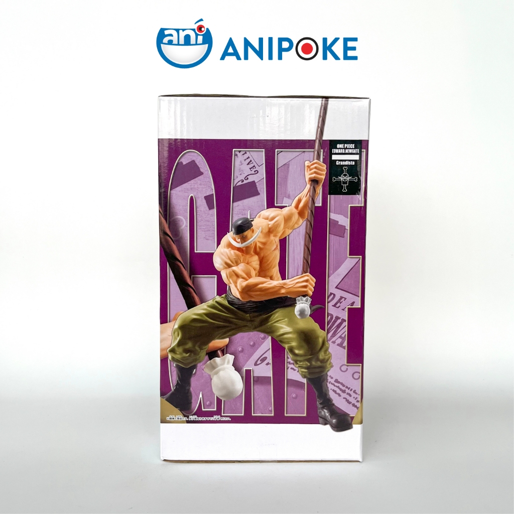 Mô hình  Edward Newgat Râu Trắng Grandista siêu to One Piece - Vua Hải Tặc chính hãng Bandai Bản f69-12 anipoke