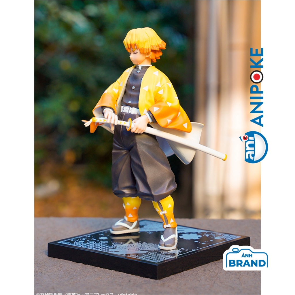 Mô hình Zenitsu ichiban kuji giải C chính hãng Bandai - Nhật Anipoke f66-09