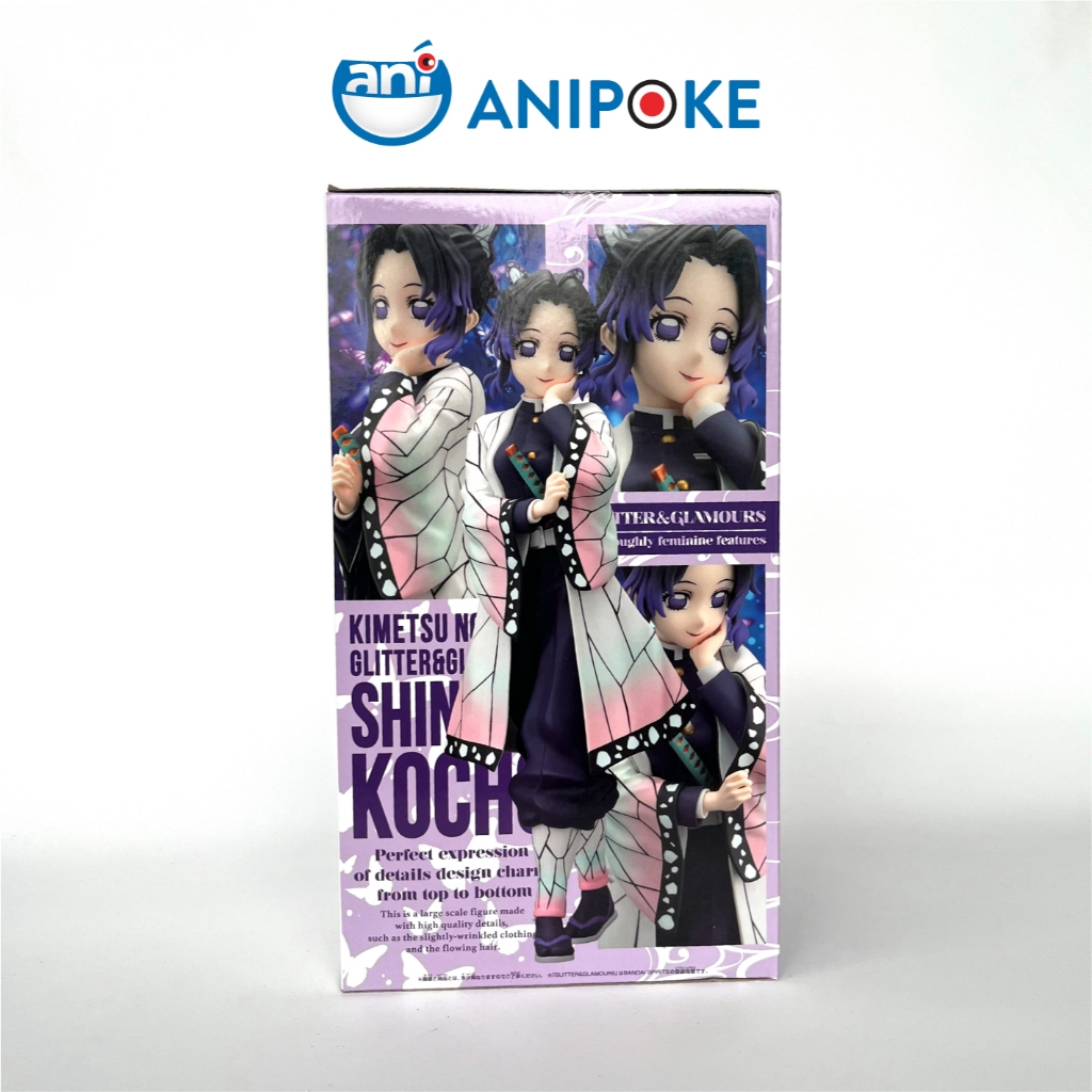 Hàng Sẵn Mô hìnhTrùng Trụ Shinobu Kocho Glitter and Glamours Kimetsu no yaiba, Chính hãng Bandai Nhật Anipoke