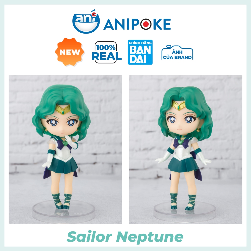 Mô hình Figuarts Mini Super Sailor Uranus - Neptune Thủy thủ sao Thiên Vương - sao Hải Vương Chính hãng Bandai