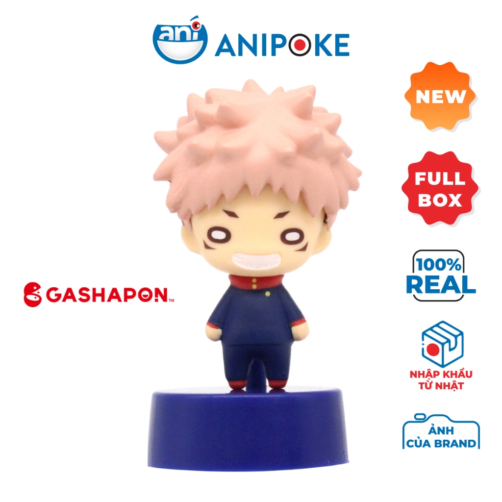 Trứng Gashapon Mô hình Jujusu Kaisen Nitotan figure chính hãng Mới full box nhập từ Nhật.