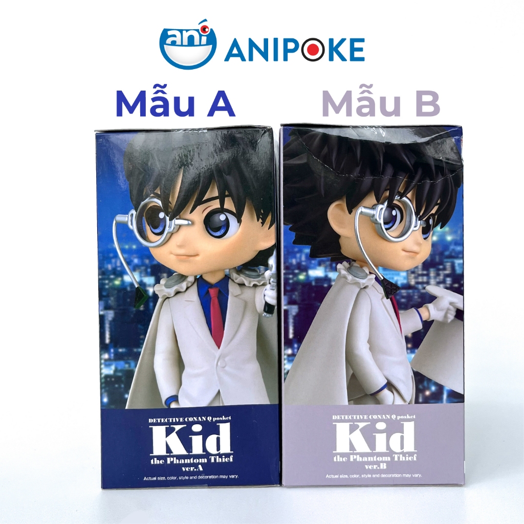 Mô hình Siêu đạo chích kid Q posket Conan Detective chính hãng Bandai - Anipoke