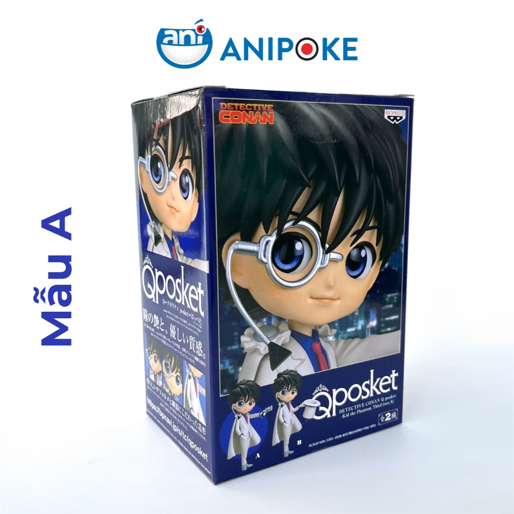 Mô hình Siêu đạo chích kid Q posket Conan Detective chính hãng Bandai - Anipoke