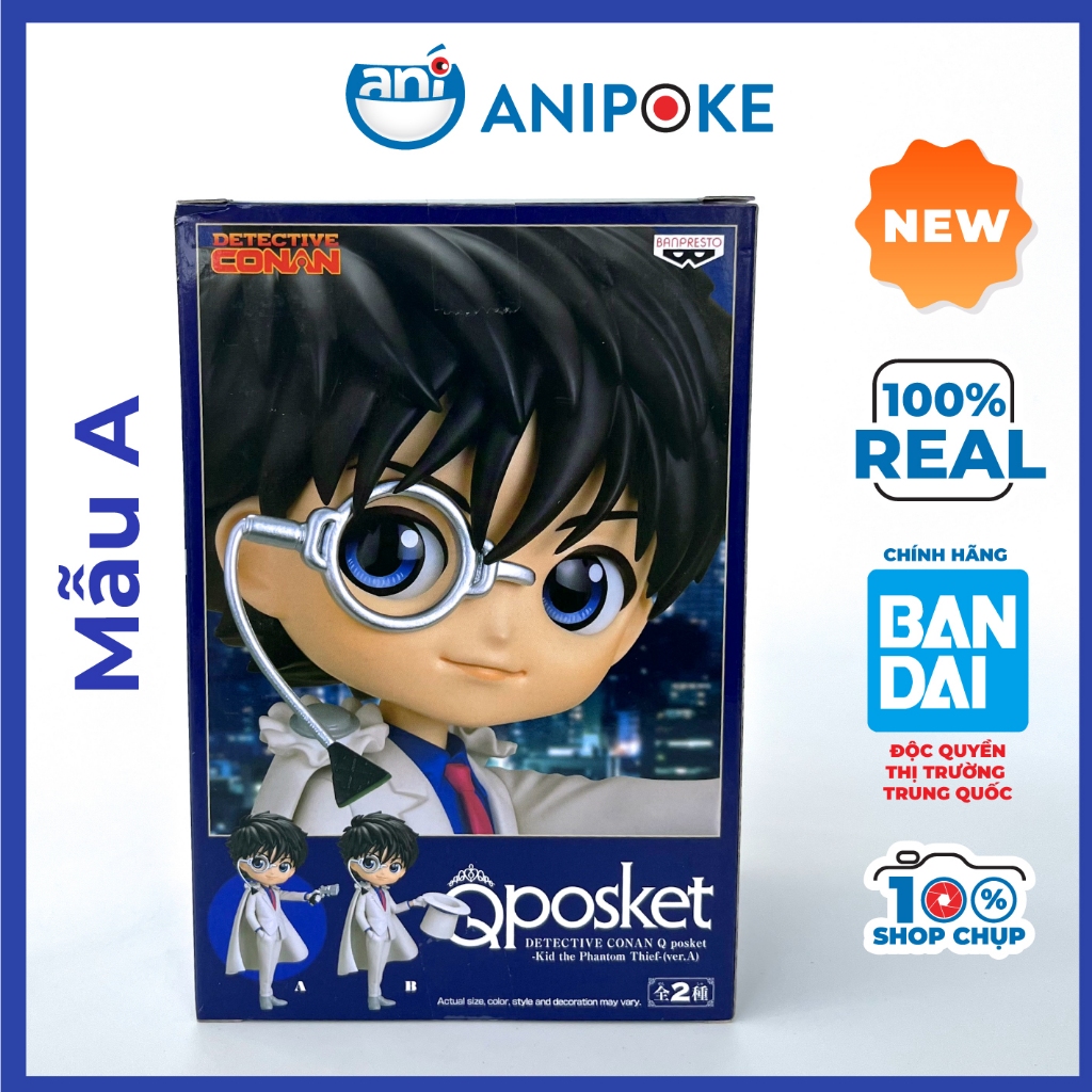 Mô hình Siêu đạo chích kid Q posket Conan Detective chính hãng Bandai - Anipoke
