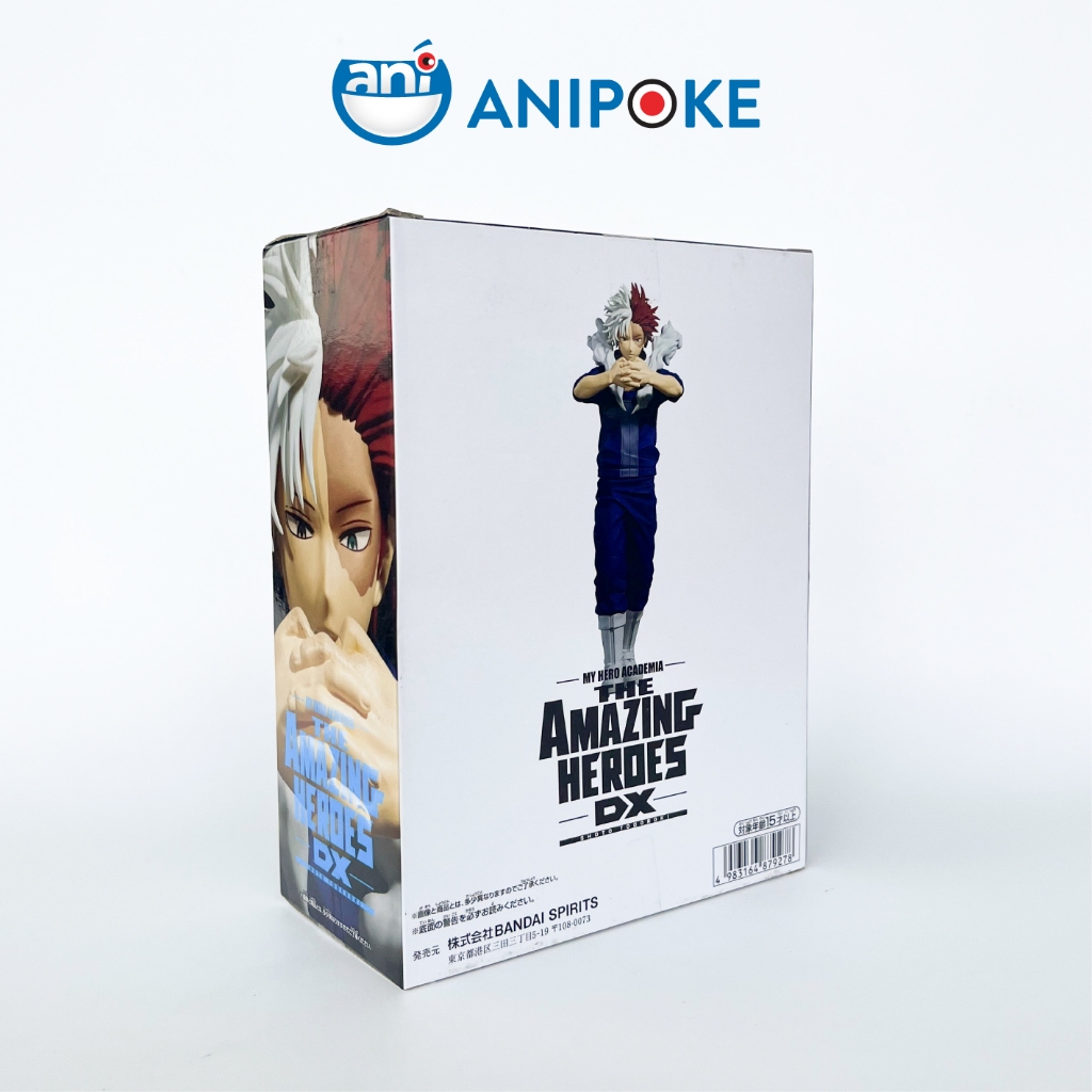Mô hình Shoto The Amazing heroes DX MHA Học Viện Anh Hùng chính hãng Bandai F12-13
