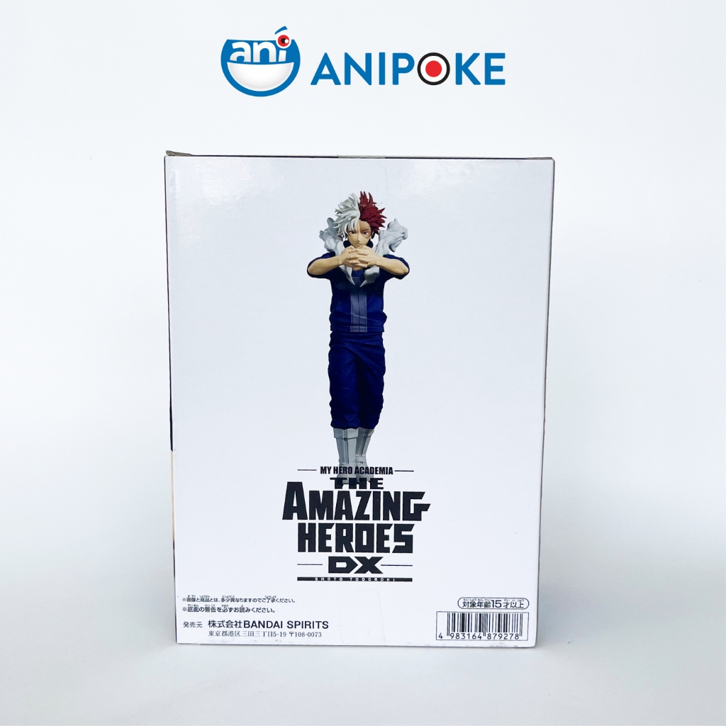 Mô hình Shoto The Amazing heroes DX MHA Học Viện Anh Hùng chính hãng Bandai F12-13