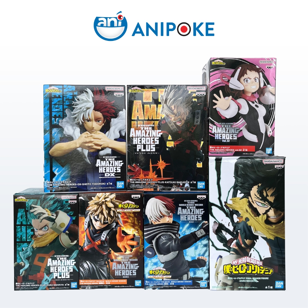 Mô hình Shoto The Amazing heroes DX MHA Học Viện Anh Hùng chính hãng Bandai F12-13