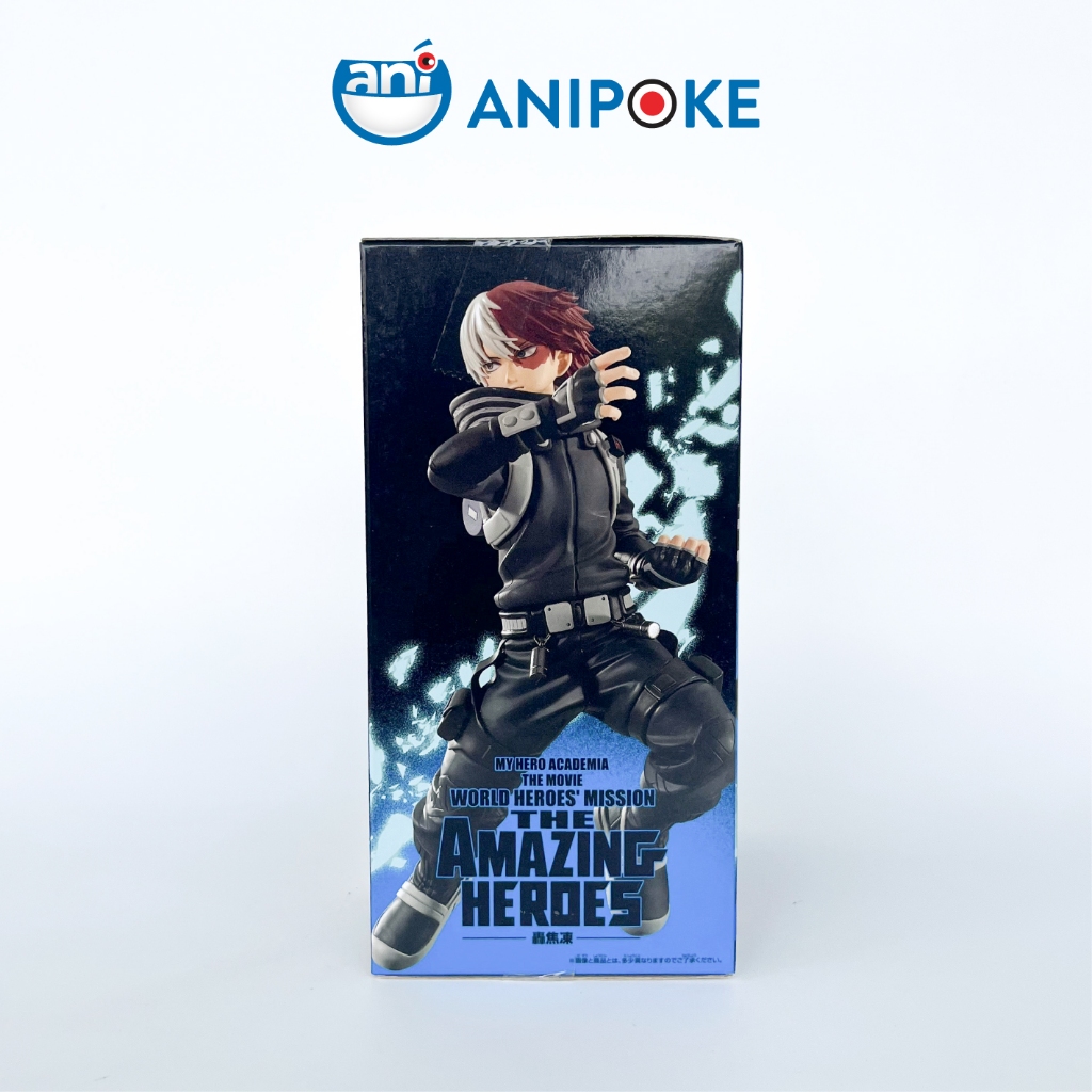 Mô hình Shoto The movie world heroes mission MHA Học Viện Anh Hùng chính hãng Bandai F12-14