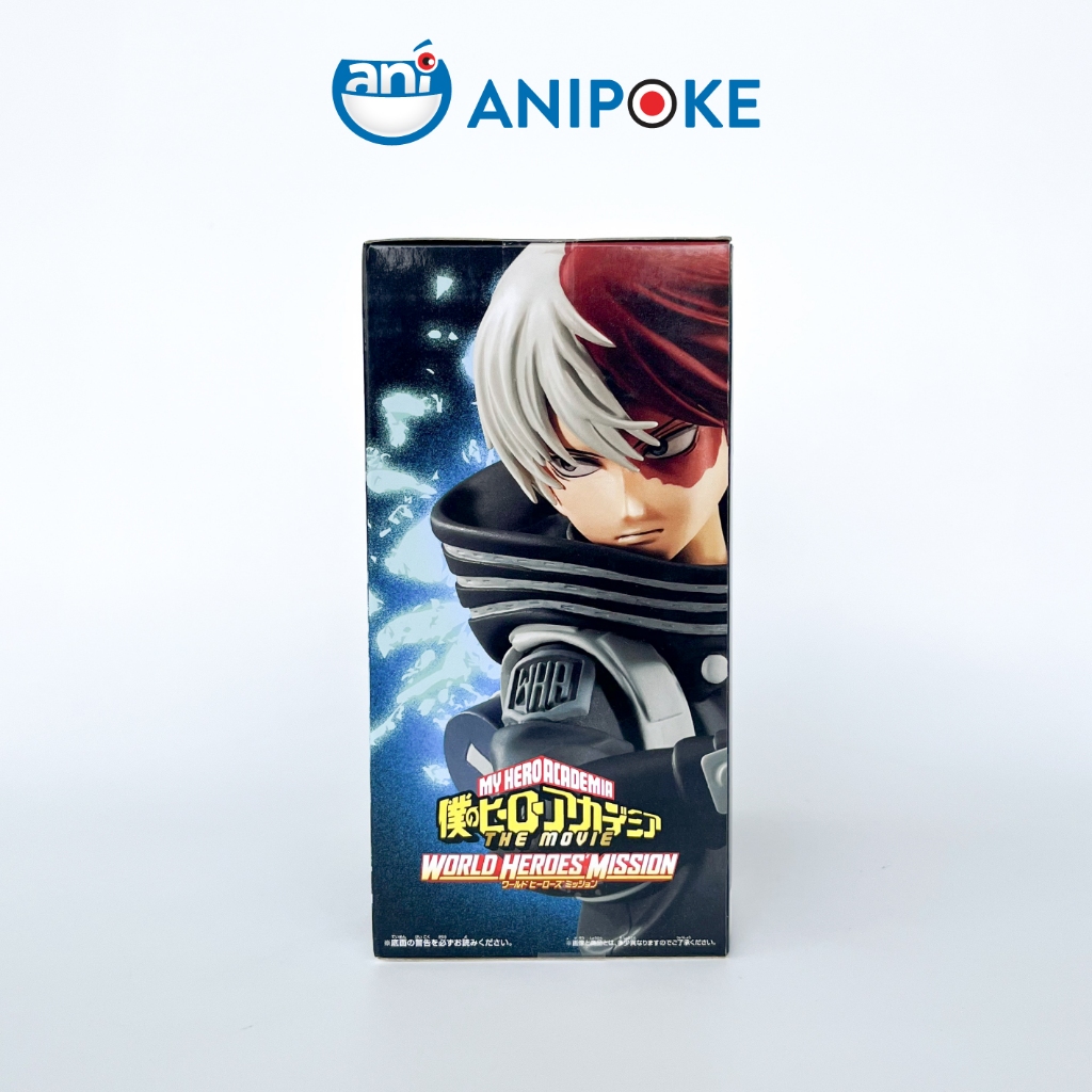 Mô hình Shoto The movie world heroes mission MHA Học Viện Anh Hùng chính hãng Bandai F12-14
