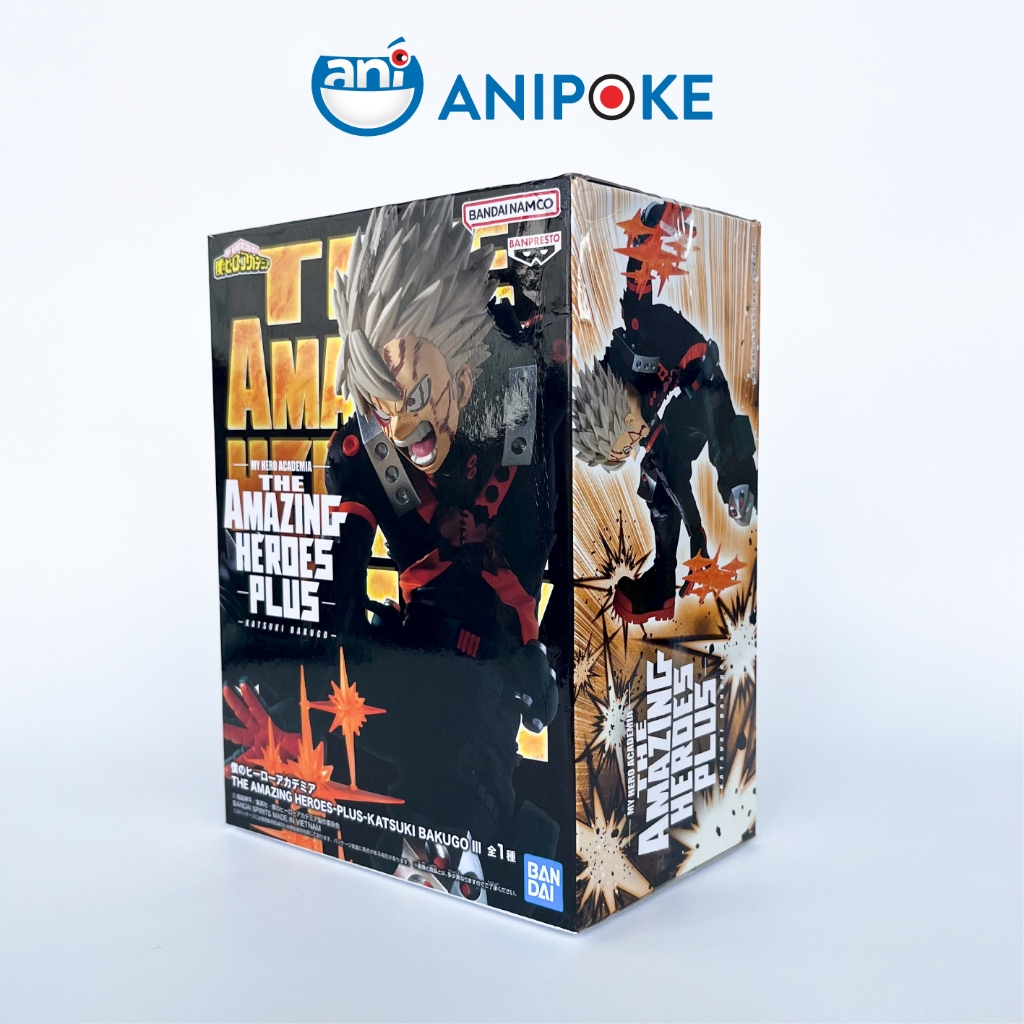 Mô hình Katsuki Bakugo vol III Amazing Hero Plus MHA Học Viện Anh Hùng chính hãng Bandai F12-15