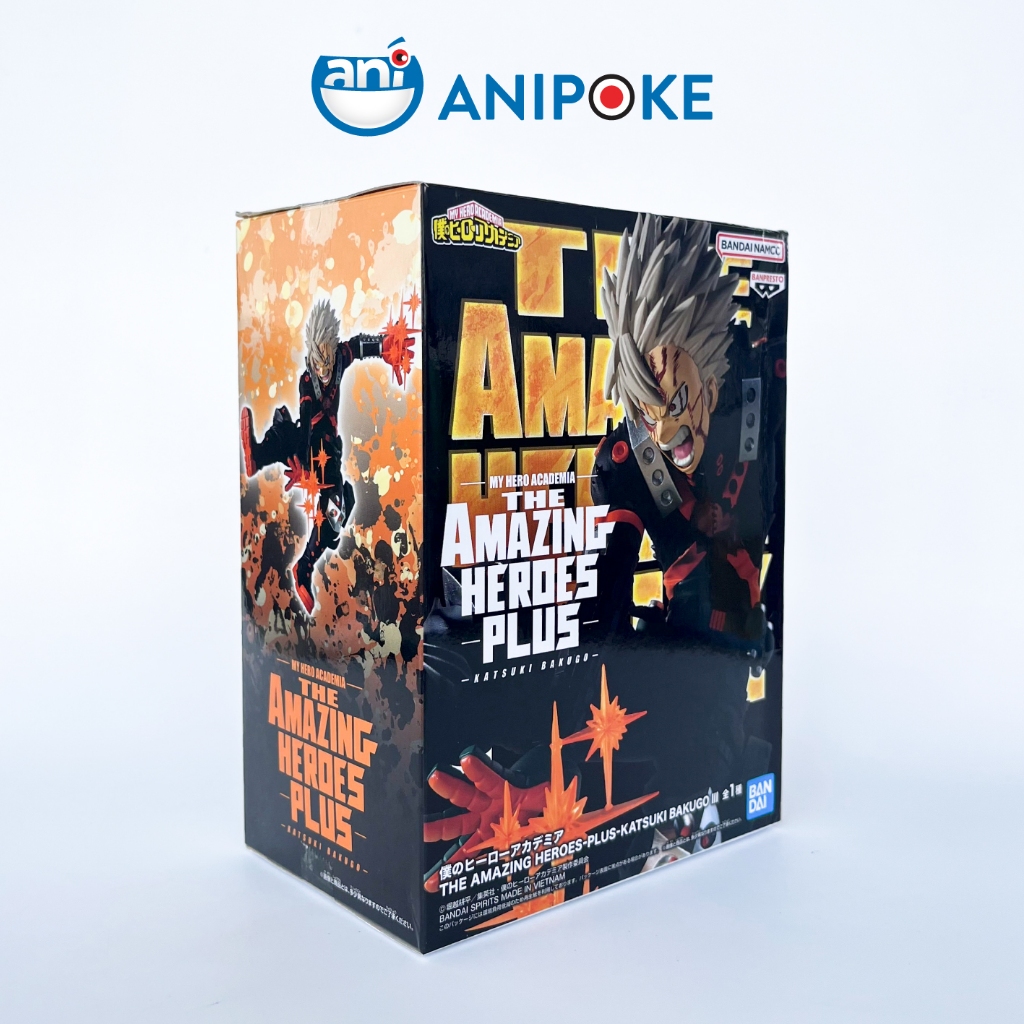 Mô hình Katsuki Bakugo vol III Amazing Hero Plus MHA Học Viện Anh Hùng chính hãng Bandai F12-15