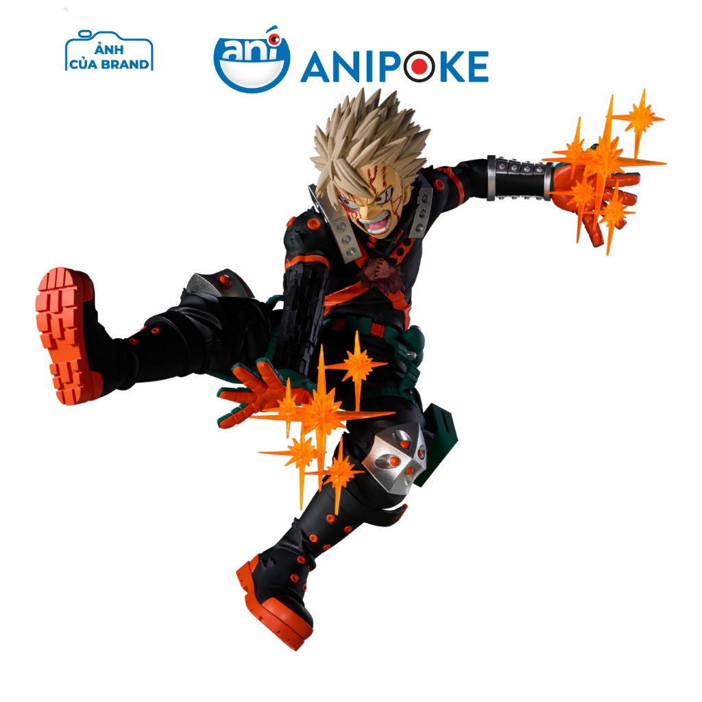 Mô hình Katsuki Bakugo vol III Amazing Hero Plus MHA Học Viện Anh Hùng chính hãng Bandai F12-15