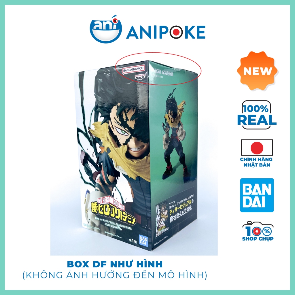 Mô hình Deku Midoriya My Hero Academia Final season chính hãng Bandai F70-25