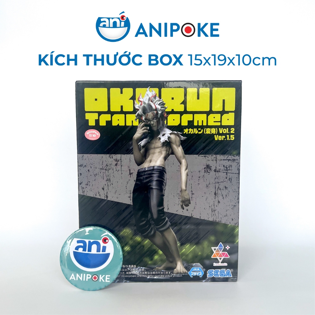 Mô hình Okarun Transformer 2 version 1.5 Dan-Da-Danchính hãng Sega - Nhật Anipoke