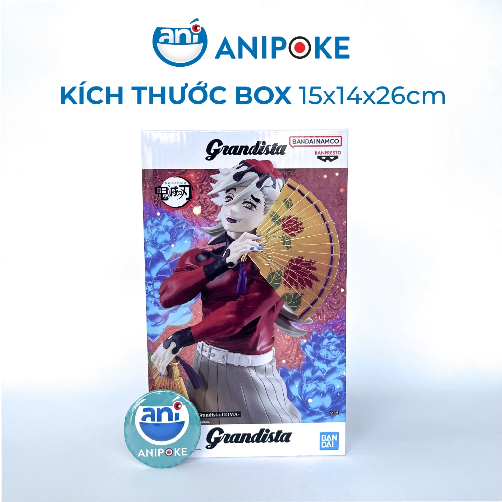 Mô hình Thượng Nhị Douma grandista - Kimetsu No Yaiba - Vô hạn Thành- chính hãng Bandai Nhật Anipoke