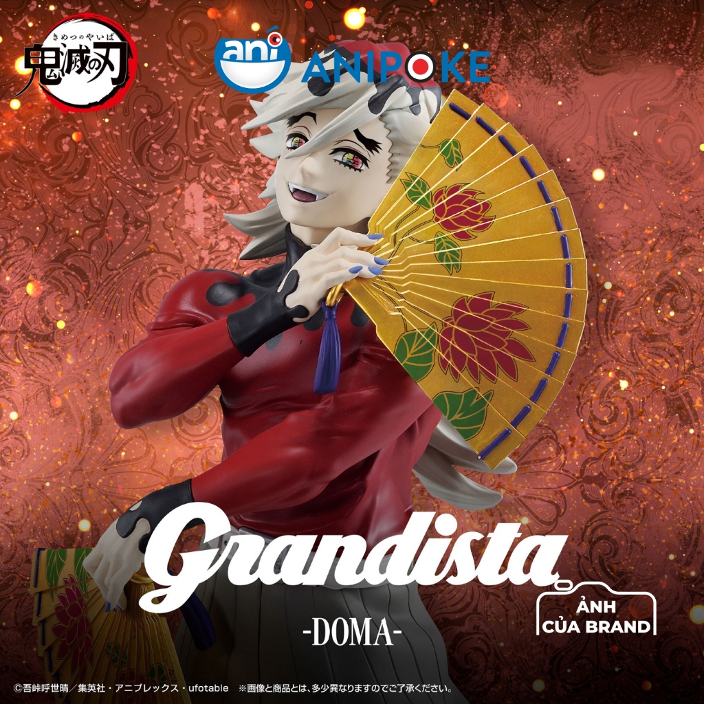 Mô hình Thượng Nhị Douma grandista - Kimetsu No Yaiba - Vô hạn Thành- chính hãng Bandai Nhật Anipoke