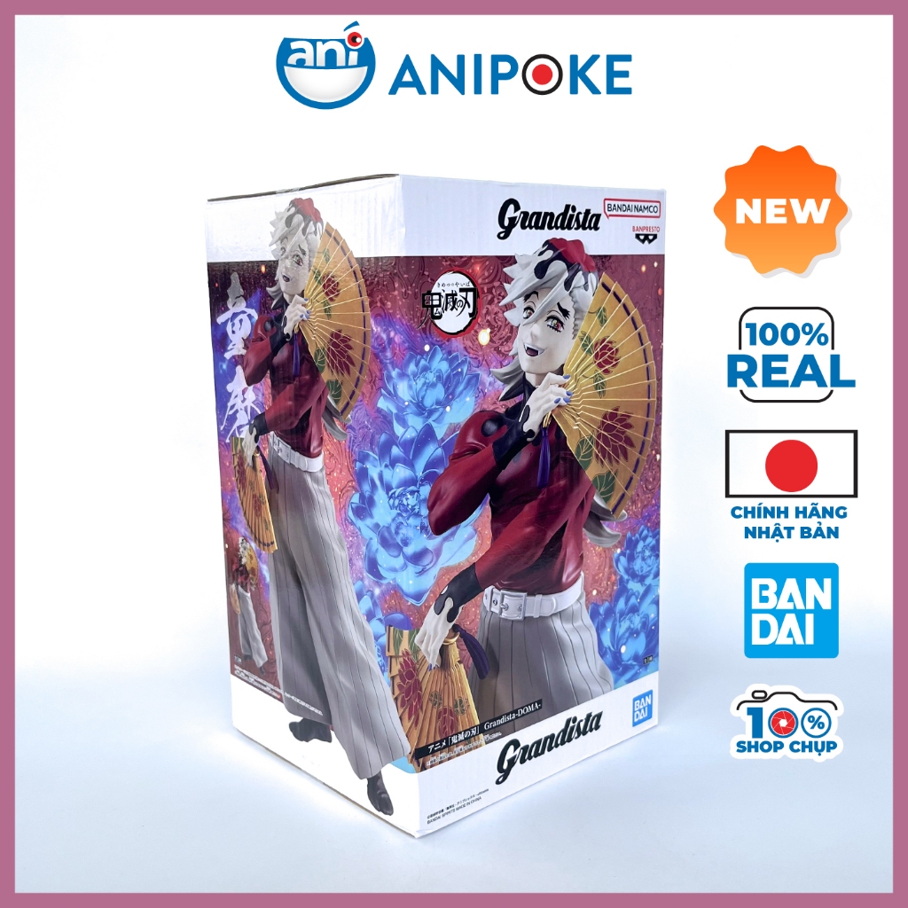Mô hình Thượng Nhị Douma grandista - Kimetsu No Yaiba - Vô hạn Thành- chính hãng Bandai Nhật Anipoke