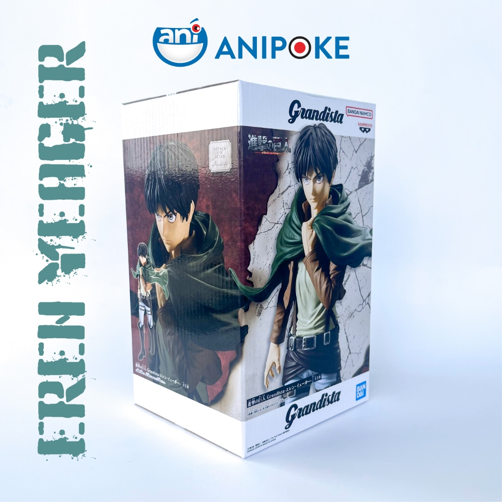 Mô hình Levi - Eren Grandista Attack on Titan Đại Chiến Người khổng lồ Chính hãng Bandai - Nhật - Anipoke