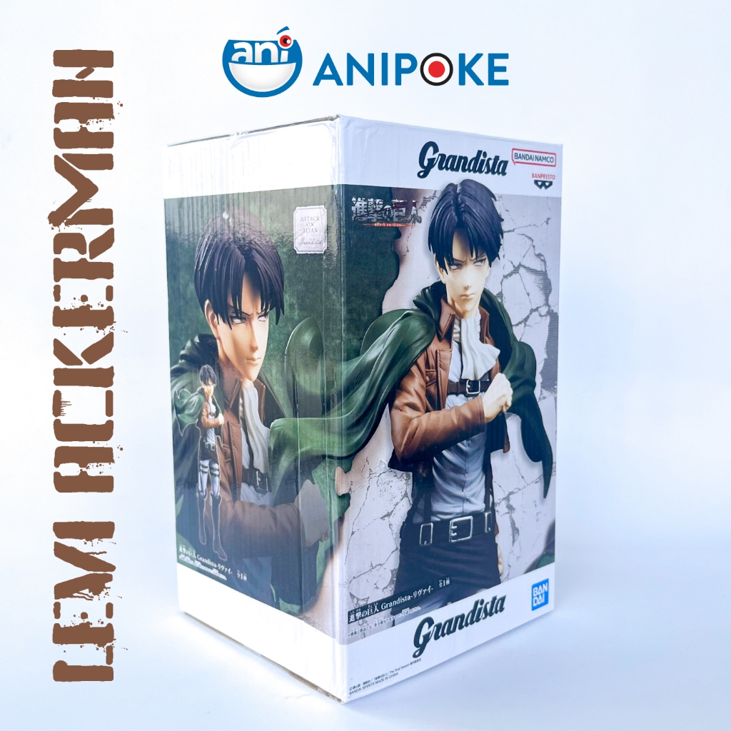 Mô hình Levi - Eren Grandista Attack on Titan Đại Chiến Người khổng lồ Chính hãng Bandai - Nhật - Anipoke