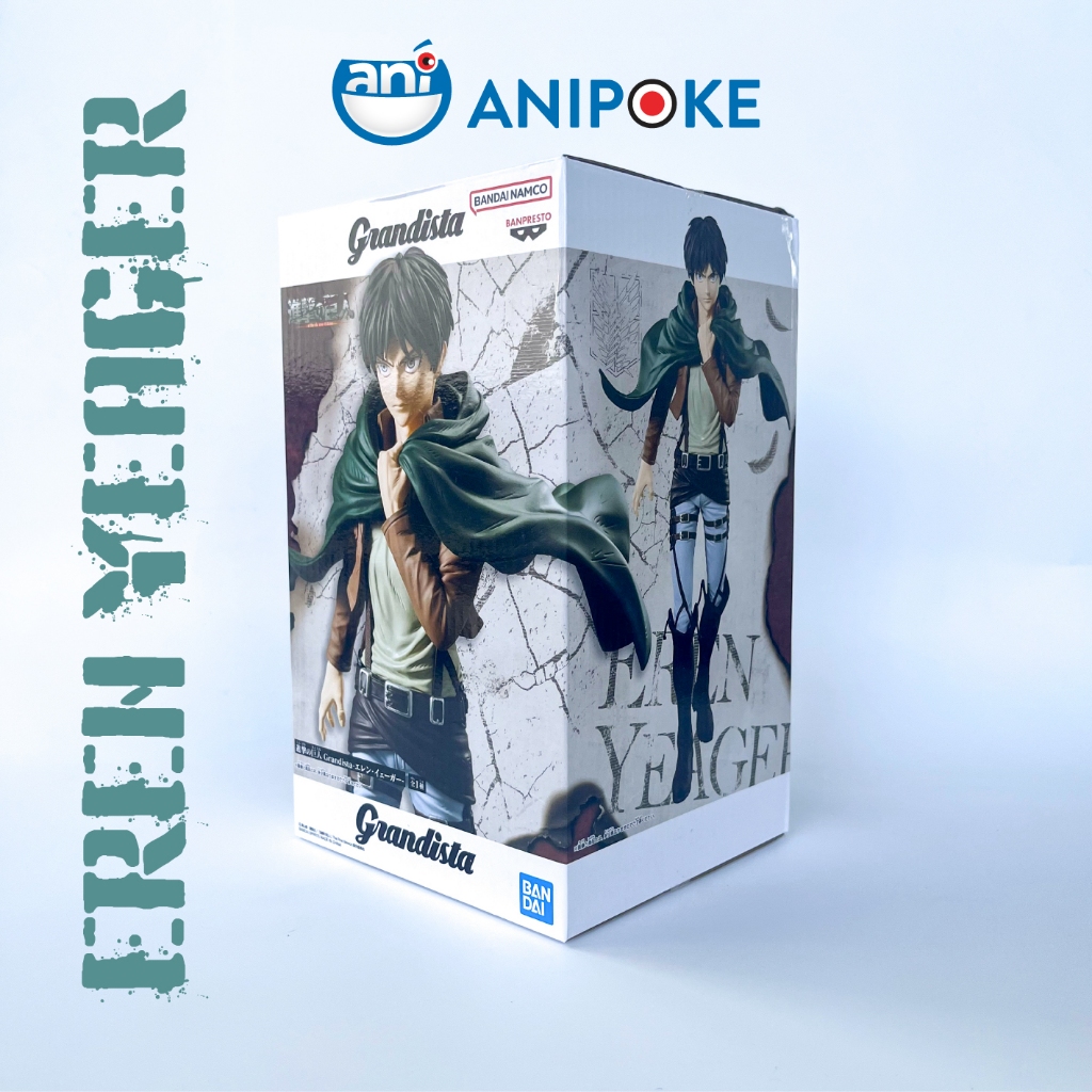 Mô hình Levi - Eren Grandista Attack on Titan Đại Chiến Người khổng lồ Chính hãng Bandai - Nhật - Anipoke