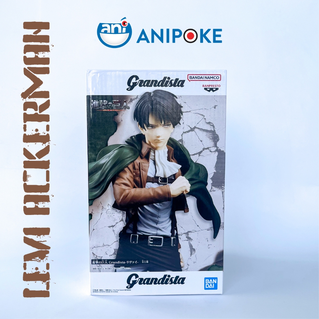 Mô hình Levi - Eren Grandista Attack on Titan Đại Chiến Người khổng lồ Chính hãng Bandai - Nhật - Anipoke