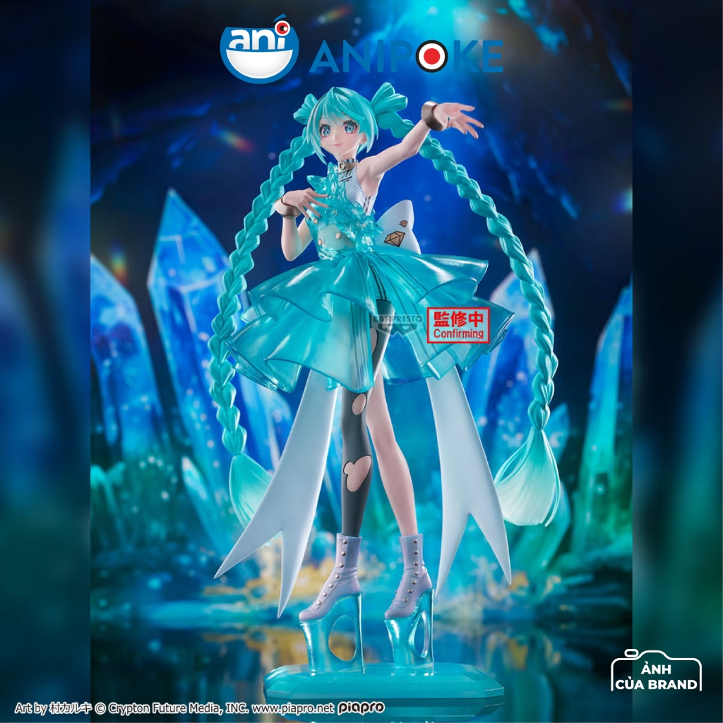 Mô hình HATSUNE MIKU - EMERALD GEM: VẺ ĐẸP CỦA VIÊN NGỌC LỤC BẢO Chính hãng Bandai - Anipoke