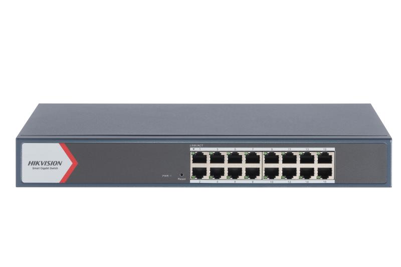 Switch mạng Gigabit thông minh 16 cổng, DS-3E1516-EI