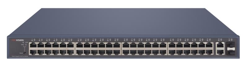 Switch mạng thông minh 48 cổng PoE Gigabit, DS-3E1552P-SI