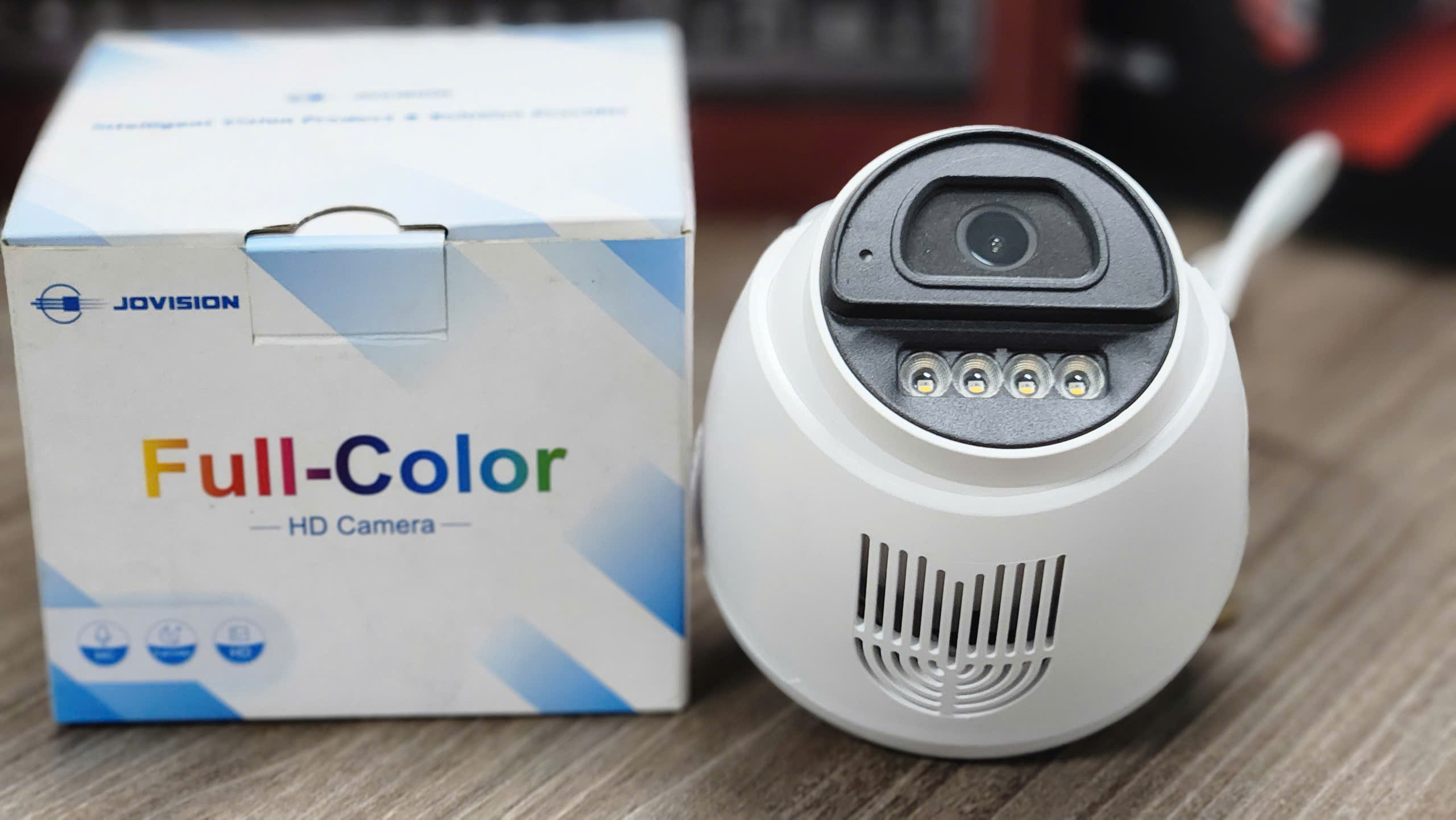 Camera IP bán cầu Jovision JVS-N510-DS-FC