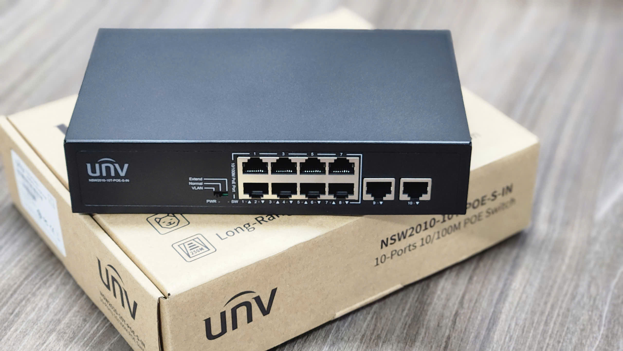 Switch PoE Uniview NSW2010-10T-POE-S-IN